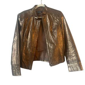 REVUE Metallic Bronze Jacket - Size M